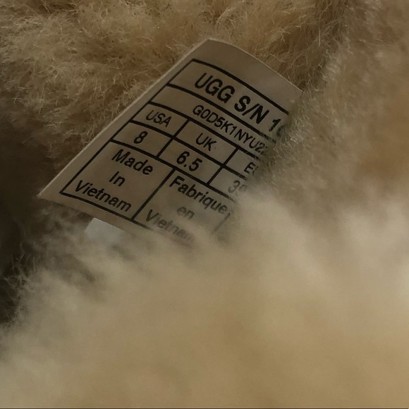 Ugg Mairi Chestnut Boots w/ Nautical Rope Bow 8 - Picture 6 of 10